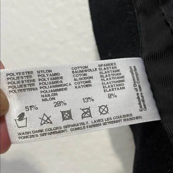 Glamorise Black and Gray Sports Bra - Picture 7 of 8